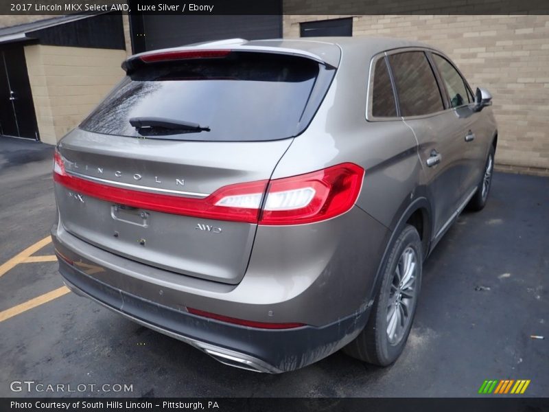 Luxe Silver / Ebony 2017 Lincoln MKX Select AWD