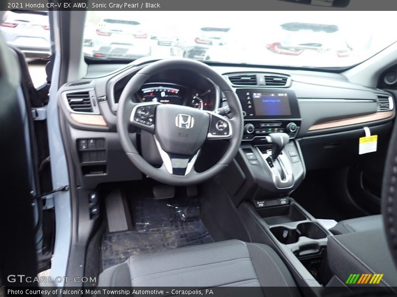  2021 CR-V EX AWD Black Interior
