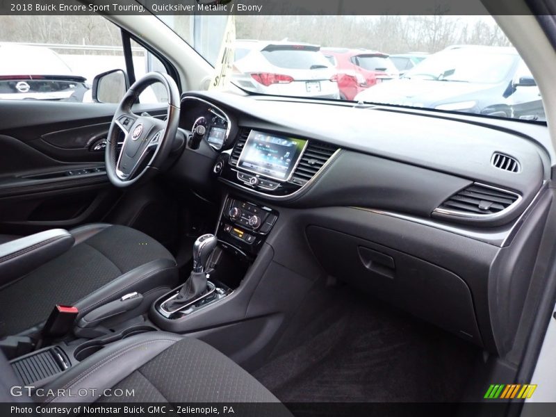 Quicksilver Metallic / Ebony 2018 Buick Encore Sport Touring