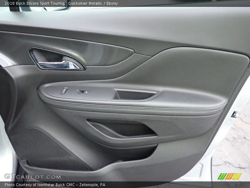 Quicksilver Metallic / Ebony 2018 Buick Encore Sport Touring