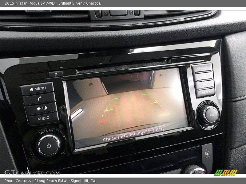 Brilliant Silver / Charcoal 2019 Nissan Rogue SV AWD