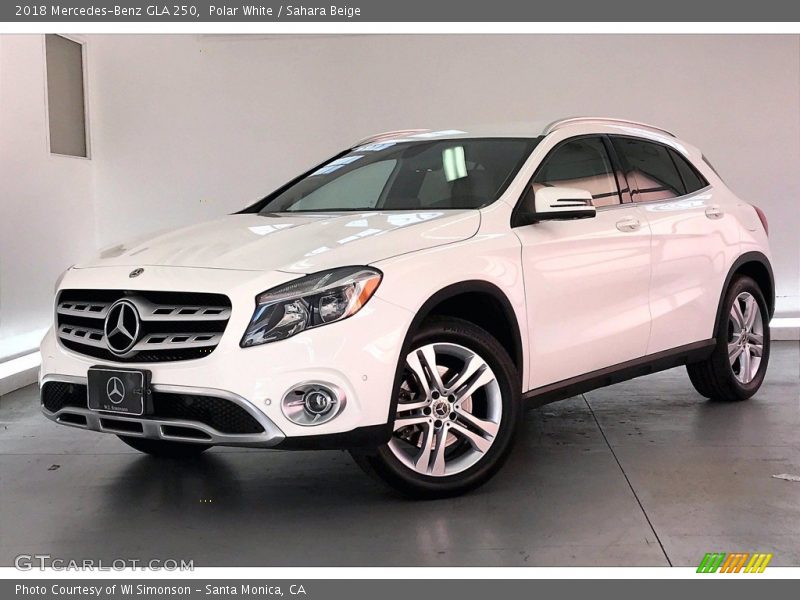 Polar White / Sahara Beige 2018 Mercedes-Benz GLA 250