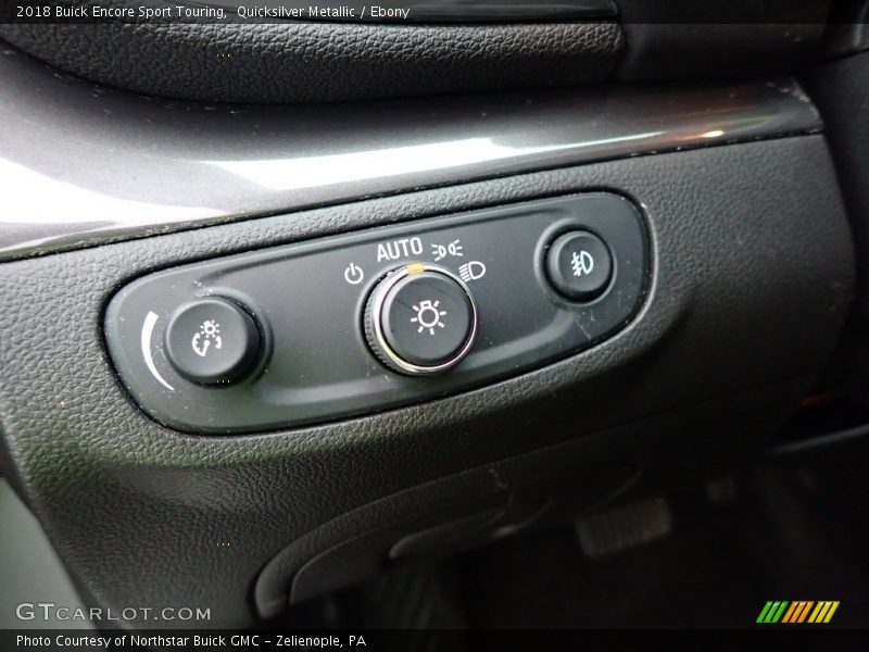 Quicksilver Metallic / Ebony 2018 Buick Encore Sport Touring
