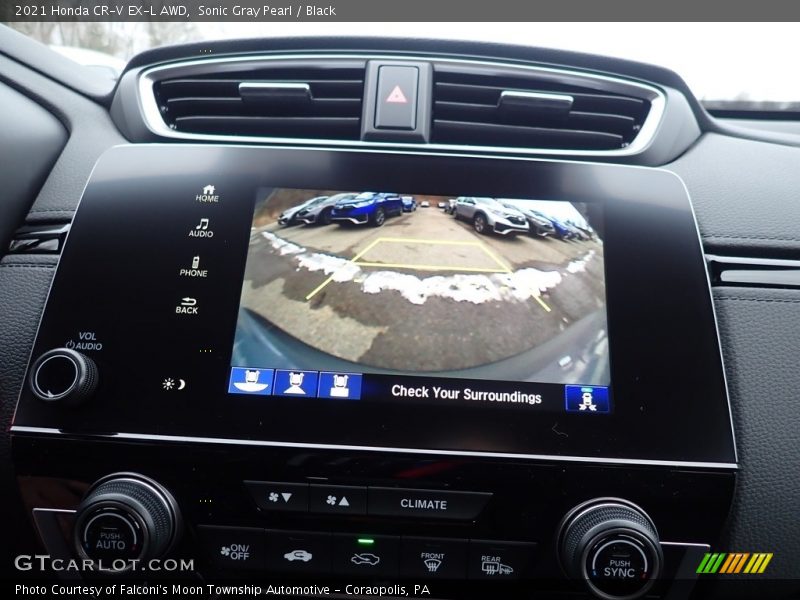 Controls of 2021 CR-V EX-L AWD