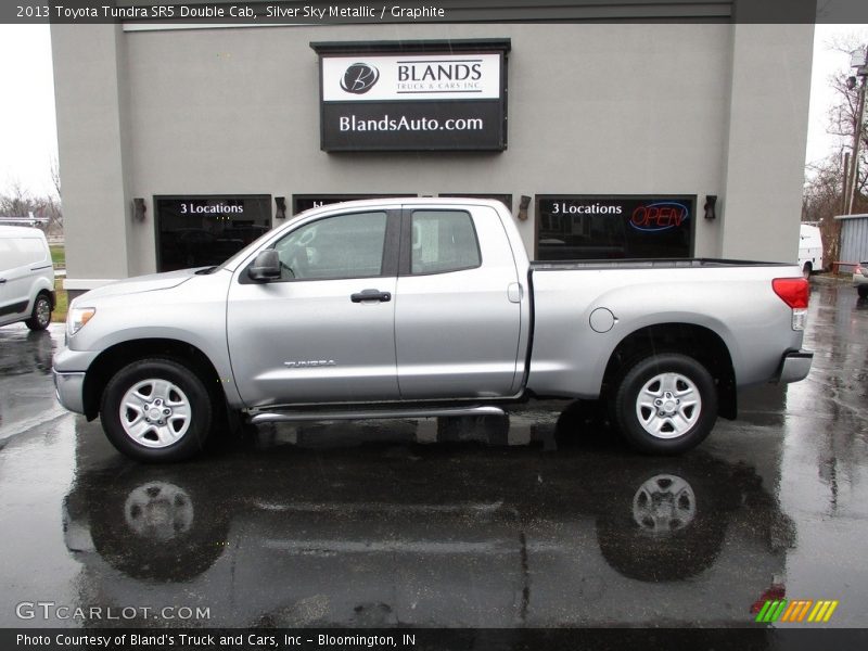 Silver Sky Metallic / Graphite 2013 Toyota Tundra SR5 Double Cab
