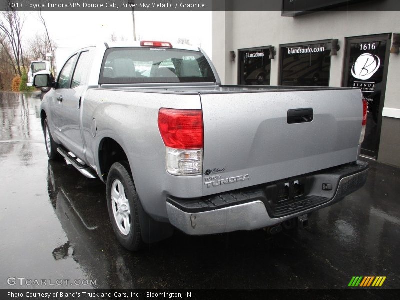 Silver Sky Metallic / Graphite 2013 Toyota Tundra SR5 Double Cab