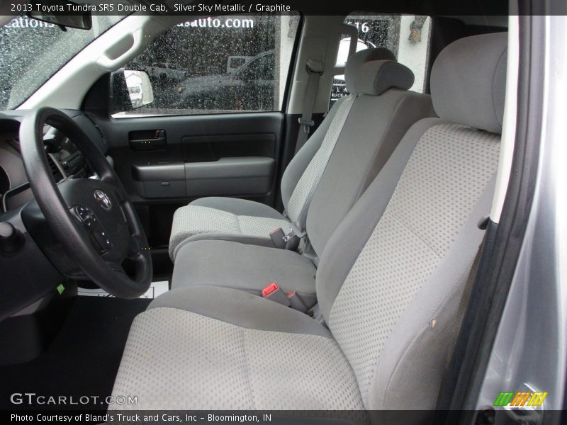 Silver Sky Metallic / Graphite 2013 Toyota Tundra SR5 Double Cab