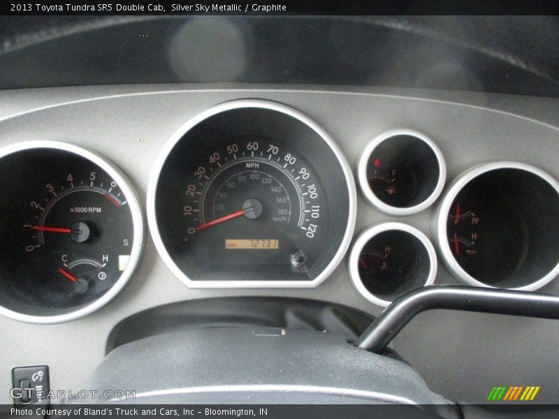 Silver Sky Metallic / Graphite 2013 Toyota Tundra SR5 Double Cab