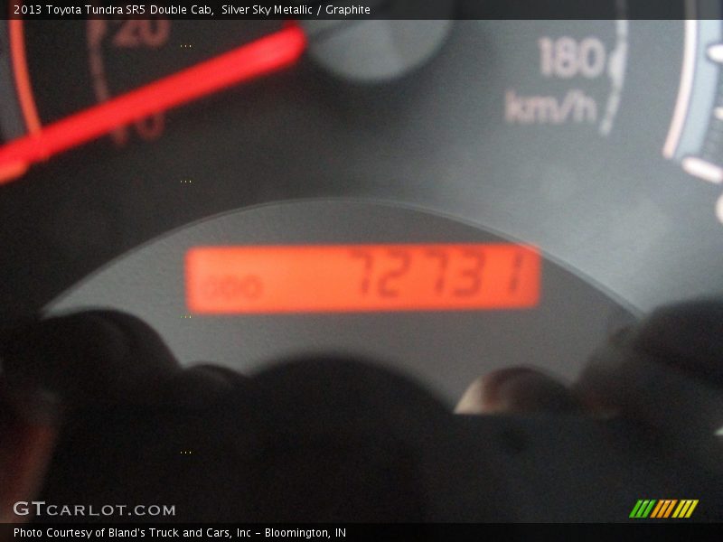 Silver Sky Metallic / Graphite 2013 Toyota Tundra SR5 Double Cab