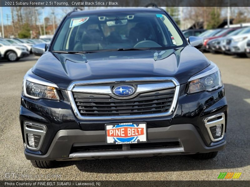 Crystal Black Silica / Black 2021 Subaru Forester 2.5i Touring