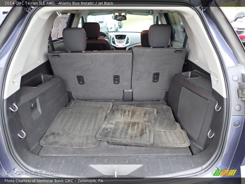 Atlantis Blue Metallic / Jet Black 2014 GMC Terrain SLE AWD