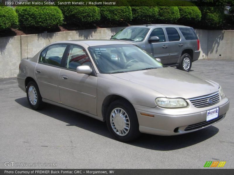 Sandrift Metallic / Medium Neutral 1999 Chevrolet Malibu Sedan