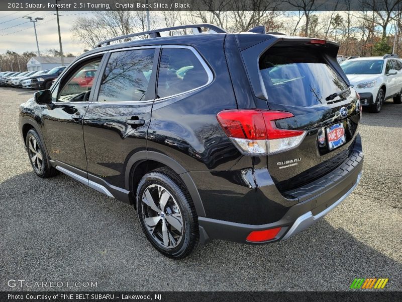 Crystal Black Silica / Black 2021 Subaru Forester 2.5i Touring