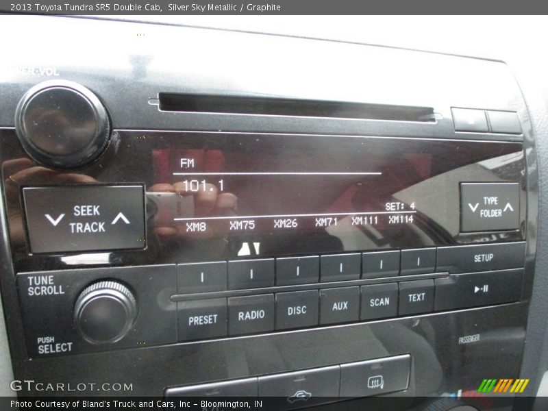 Silver Sky Metallic / Graphite 2013 Toyota Tundra SR5 Double Cab