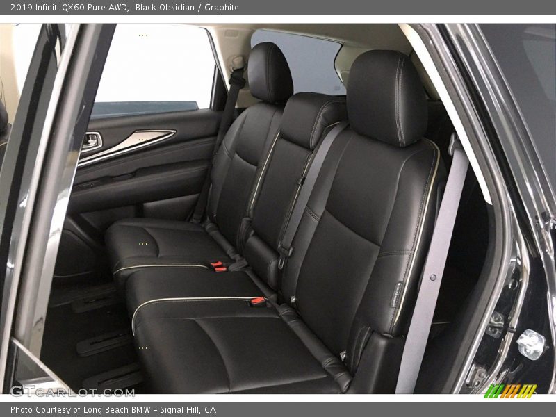 Black Obsidian / Graphite 2019 Infiniti QX60 Pure AWD