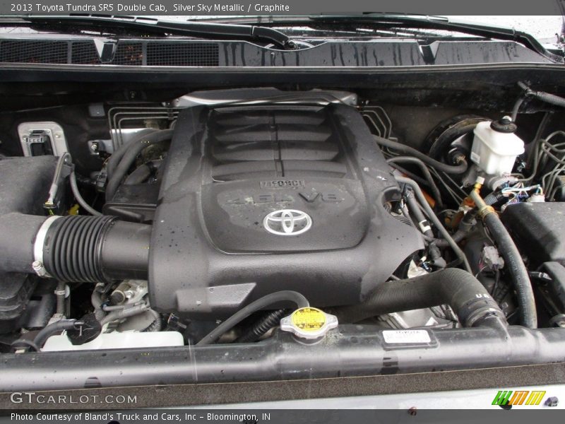Silver Sky Metallic / Graphite 2013 Toyota Tundra SR5 Double Cab