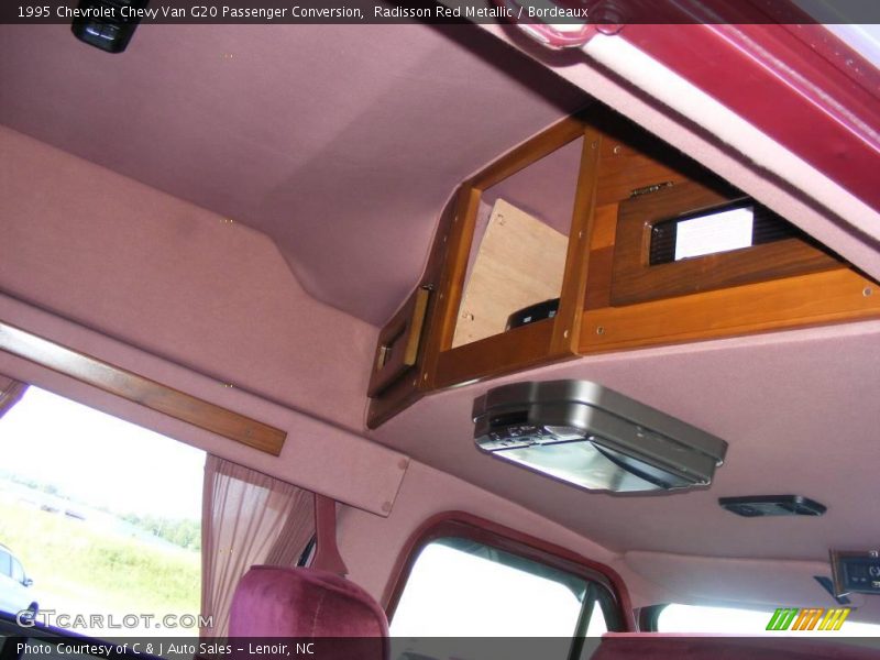 Radisson Red Metallic / Bordeaux 1995 Chevrolet Chevy Van G20 Passenger Conversion
