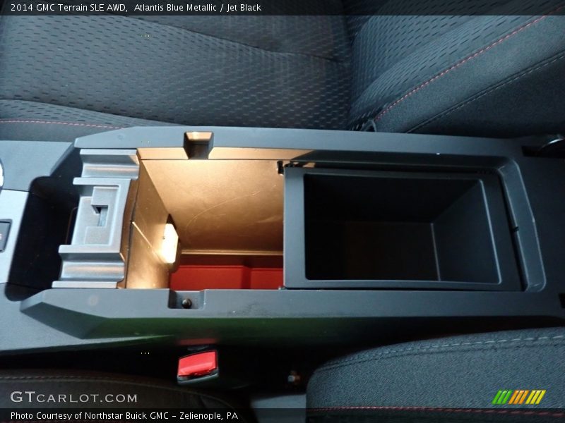 Atlantis Blue Metallic / Jet Black 2014 GMC Terrain SLE AWD
