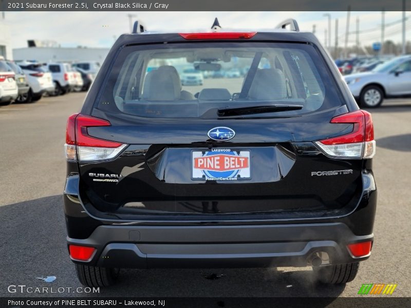 Crystal Black Silica / Gray 2021 Subaru Forester 2.5i