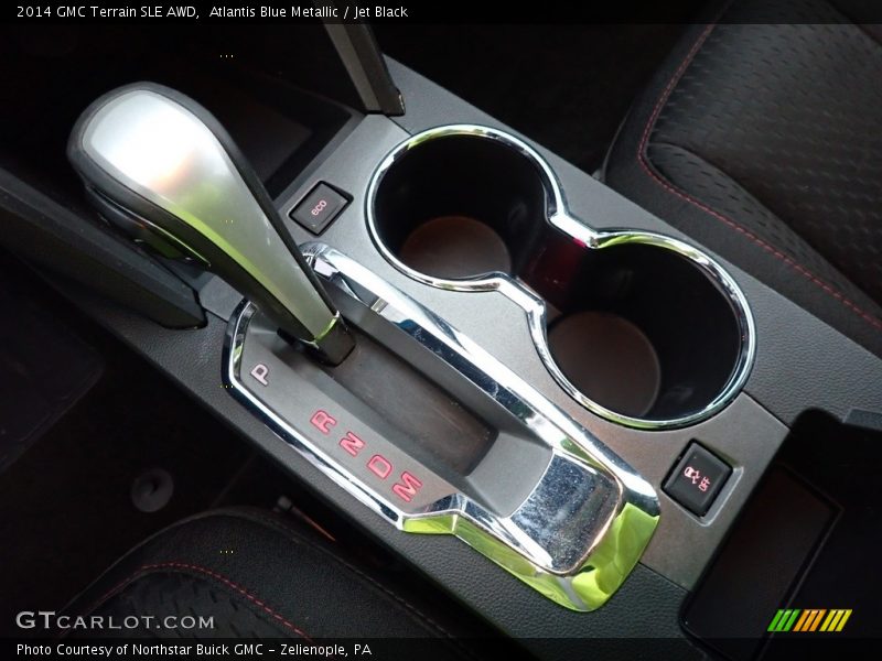 Atlantis Blue Metallic / Jet Black 2014 GMC Terrain SLE AWD