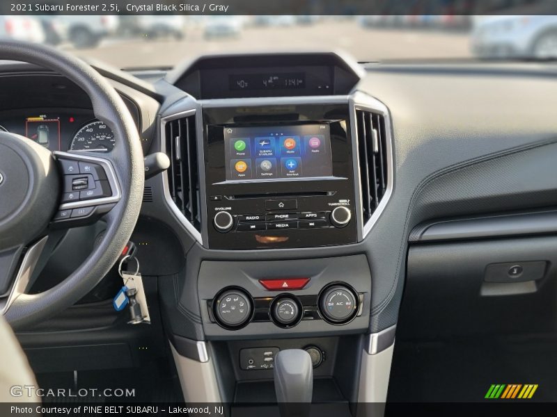 Crystal Black Silica / Gray 2021 Subaru Forester 2.5i