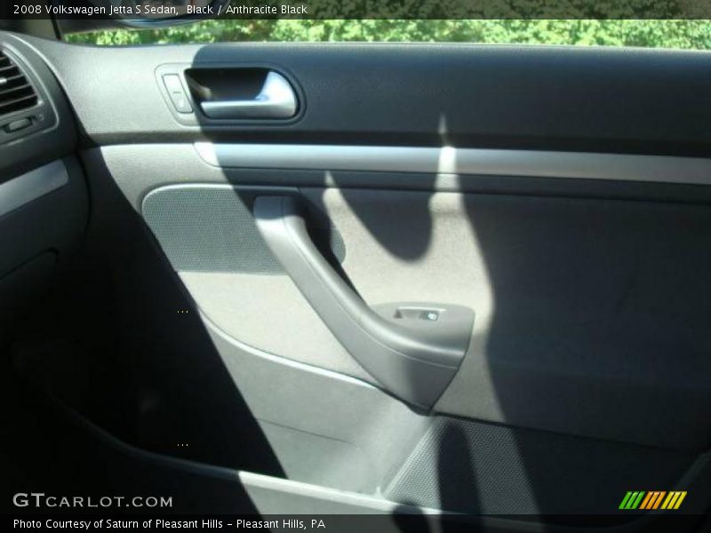 Black / Anthracite Black 2008 Volkswagen Jetta S Sedan