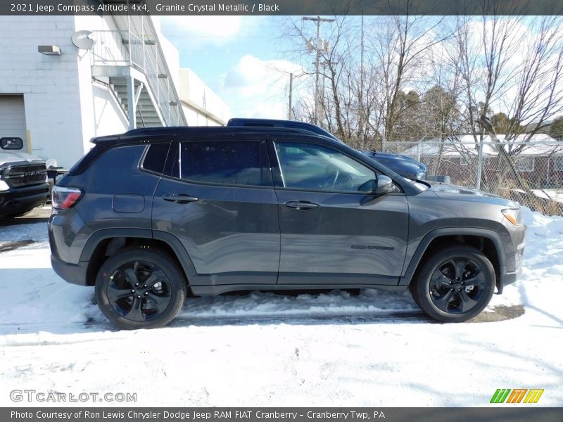 Granite Crystal Metallic / Black 2021 Jeep Compass Altitude 4x4