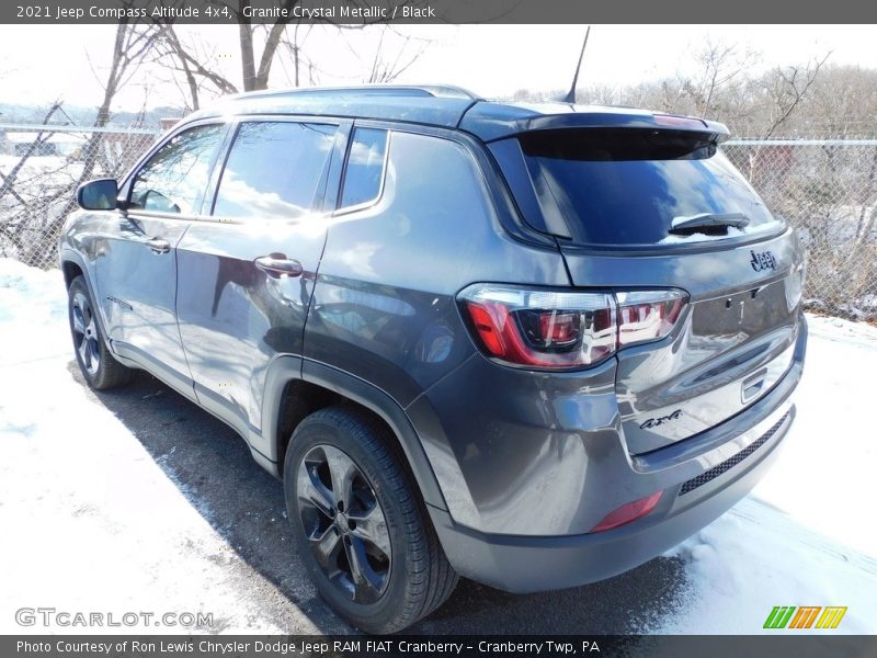 Granite Crystal Metallic / Black 2021 Jeep Compass Altitude 4x4
