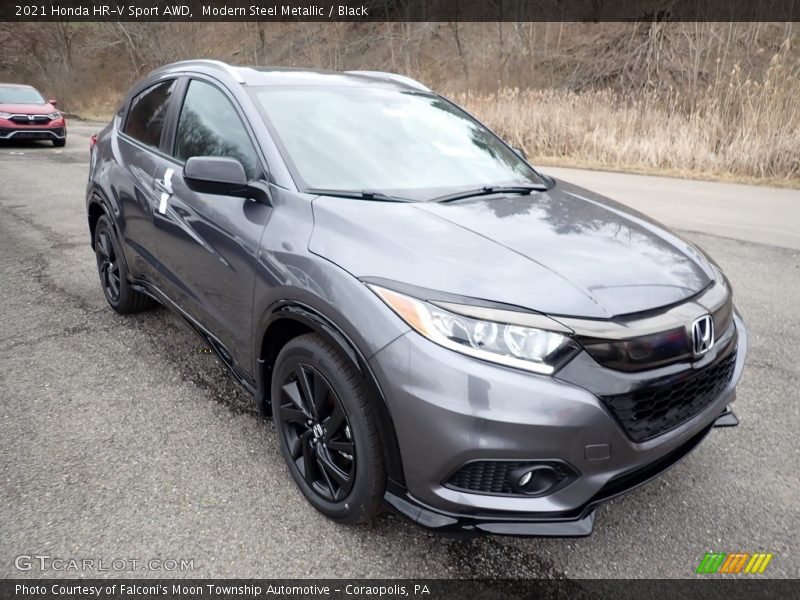 Front 3/4 View of 2021 HR-V Sport AWD