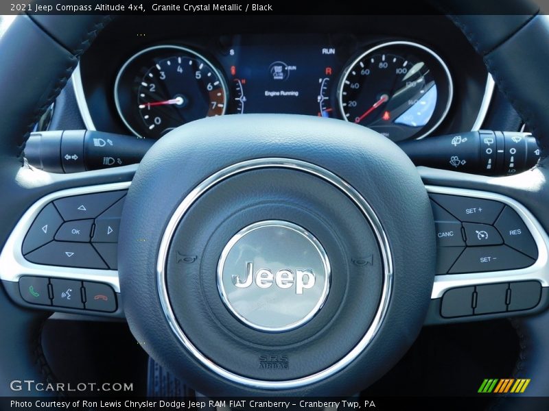 Granite Crystal Metallic / Black 2021 Jeep Compass Altitude 4x4