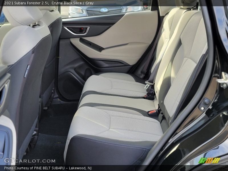 Crystal Black Silica / Gray 2021 Subaru Forester 2.5i