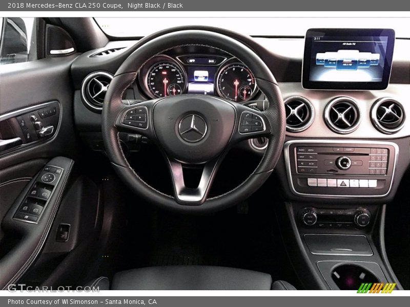 Night Black / Black 2018 Mercedes-Benz CLA 250 Coupe