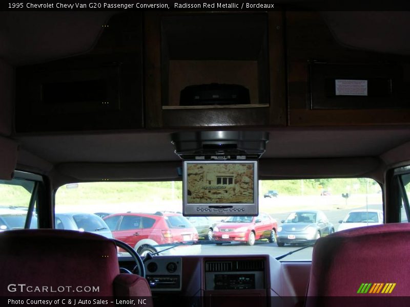 Radisson Red Metallic / Bordeaux 1995 Chevrolet Chevy Van G20 Passenger Conversion