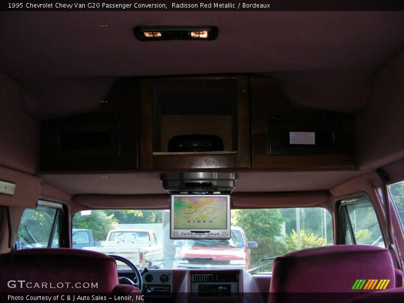 Radisson Red Metallic / Bordeaux 1995 Chevrolet Chevy Van G20 Passenger Conversion