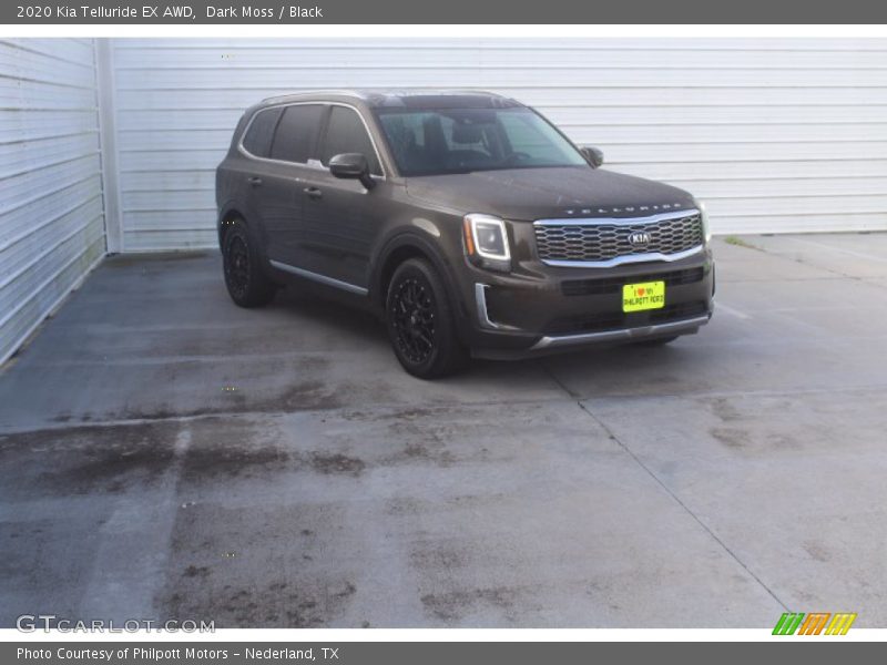 Dark Moss / Black 2020 Kia Telluride EX AWD