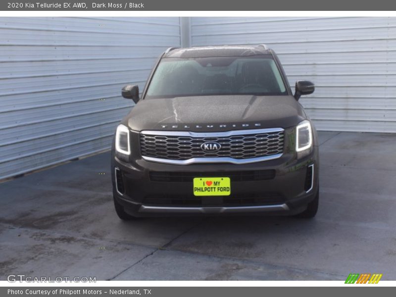 Dark Moss / Black 2020 Kia Telluride EX AWD