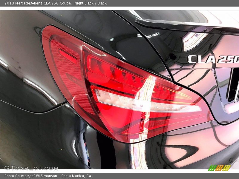 Night Black / Black 2018 Mercedes-Benz CLA 250 Coupe