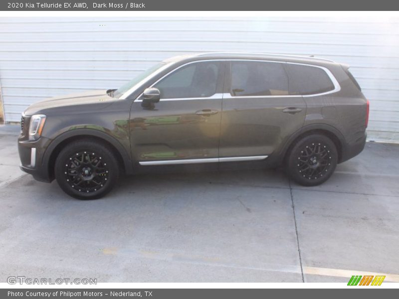 Dark Moss / Black 2020 Kia Telluride EX AWD