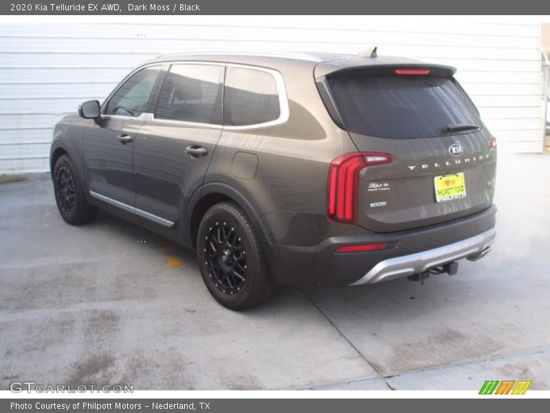 Dark Moss / Black 2020 Kia Telluride EX AWD