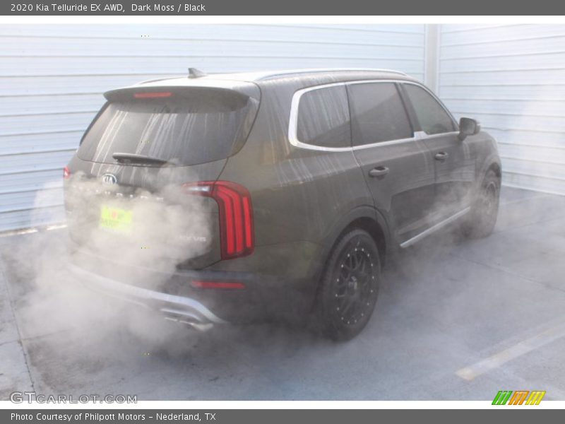 Dark Moss / Black 2020 Kia Telluride EX AWD
