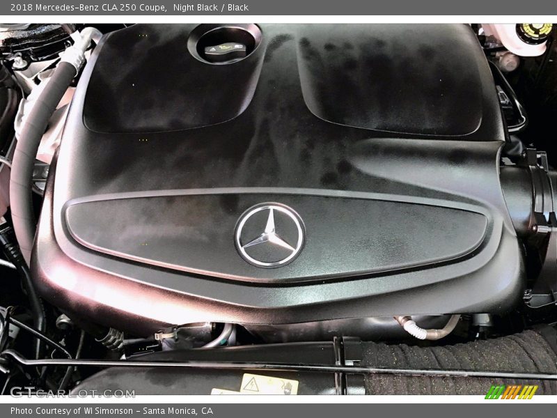 Night Black / Black 2018 Mercedes-Benz CLA 250 Coupe