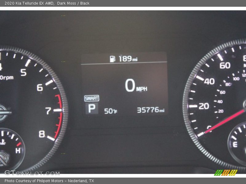 Dark Moss / Black 2020 Kia Telluride EX AWD