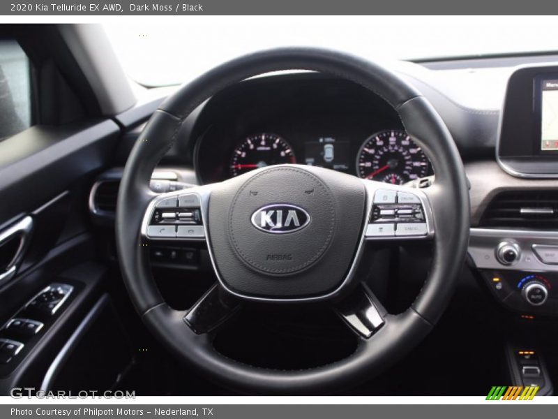 Dark Moss / Black 2020 Kia Telluride EX AWD