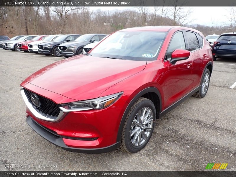 Front 3/4 View of 2021 CX-5 Grand Touring AWD