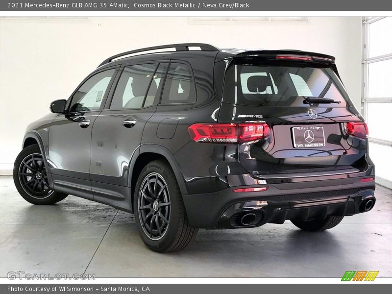 Cosmos Black Metallic / Neva Grey/Black 2021 Mercedes-Benz GLB AMG 35 4Matic