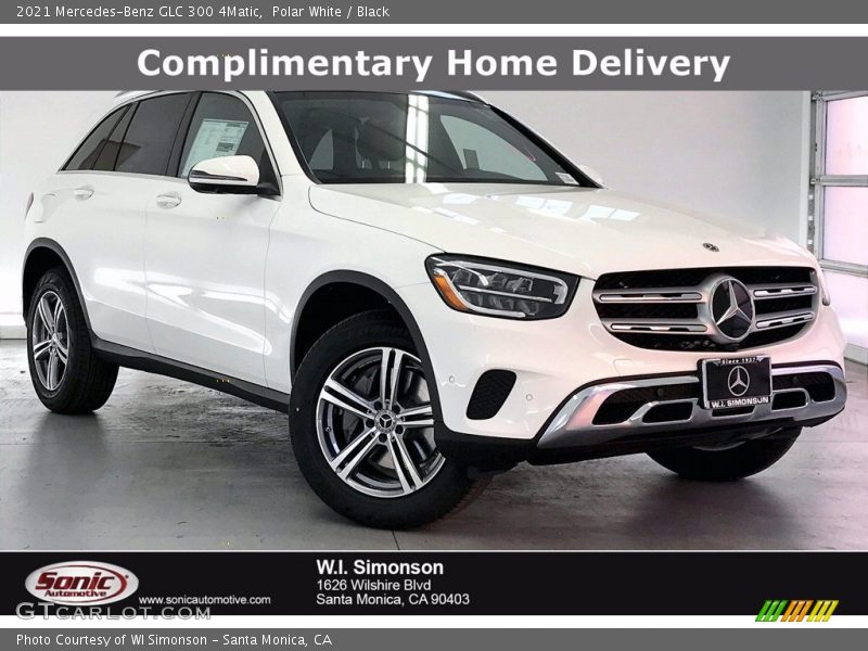 Polar White / Black 2021 Mercedes-Benz GLC 300 4Matic