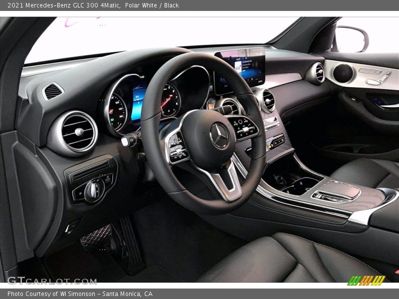 Polar White / Black 2021 Mercedes-Benz GLC 300 4Matic