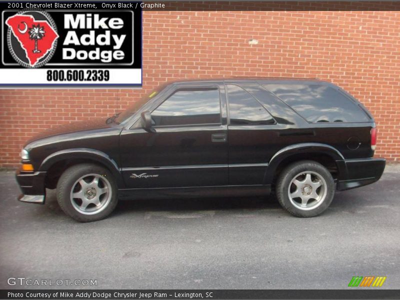 Onyx Black / Graphite 2001 Chevrolet Blazer Xtreme