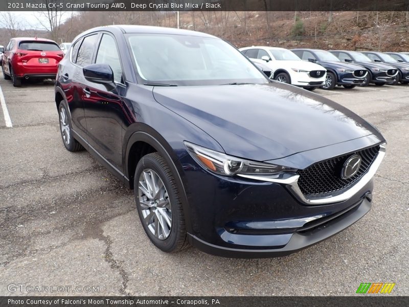 Front 3/4 View of 2021 CX-5 Grand Touring AWD