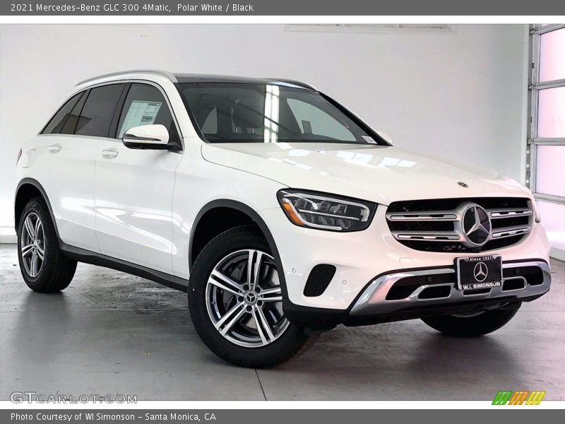 Polar White / Black 2021 Mercedes-Benz GLC 300 4Matic